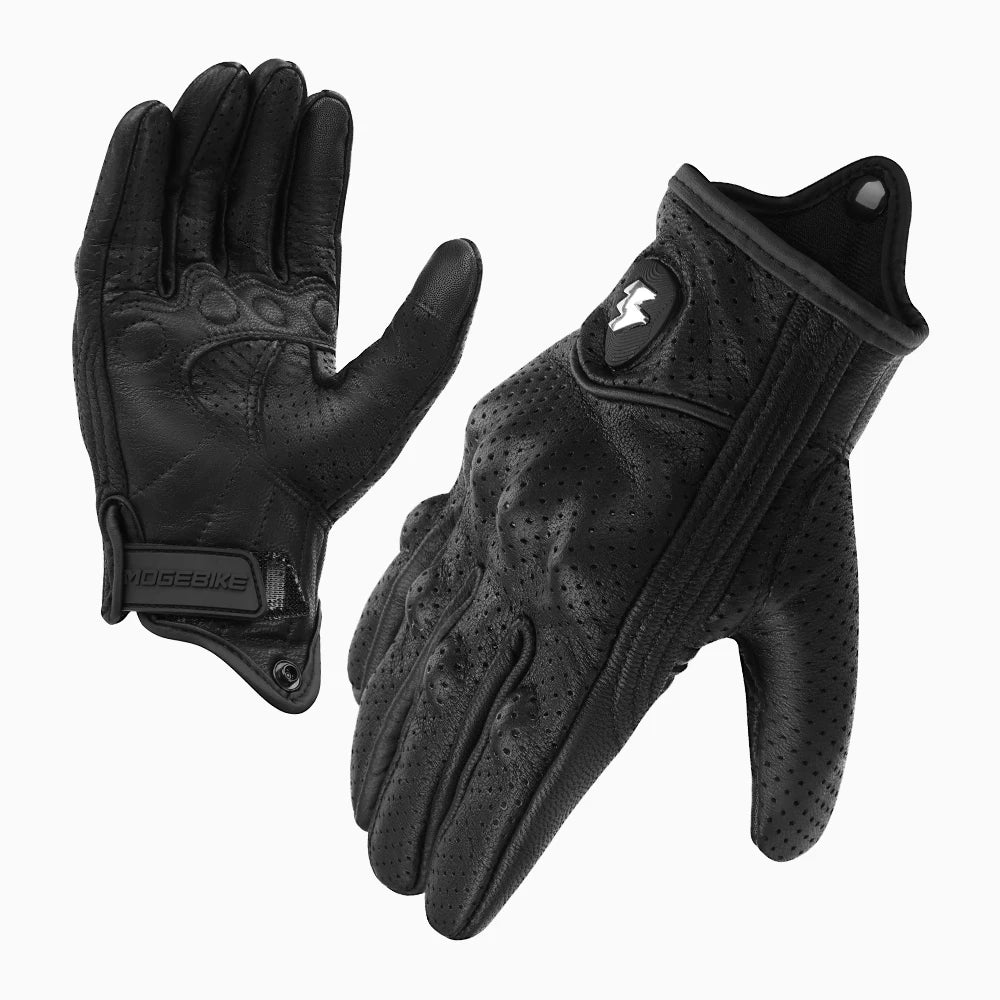 3XL Motorcycle Gloves Goatskin Leather Men Women Moto Glove Electric Bike Luvas leather motocicleta Os carros eletricos Sale
