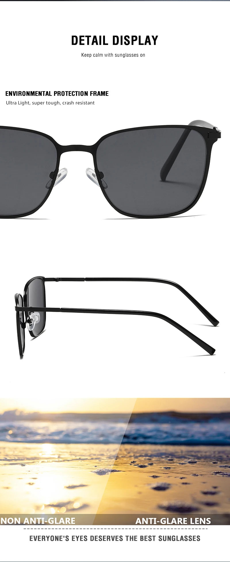 CRIXALIS - Kính Mát Siêu Nhẹ Phân Cực Chống Chói