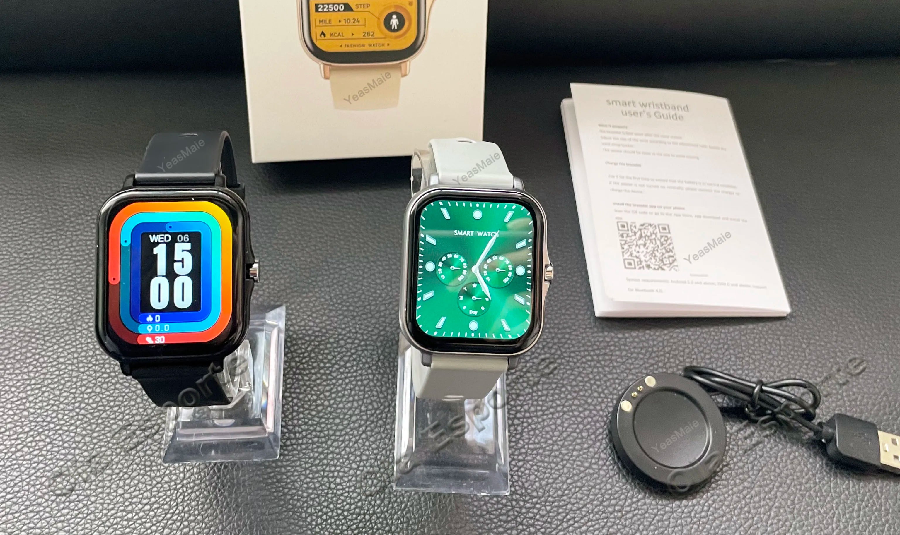 Đồng Hồ Thông Minh 2025 AMOLED, Gọi BT, Đo Nhịp Tim