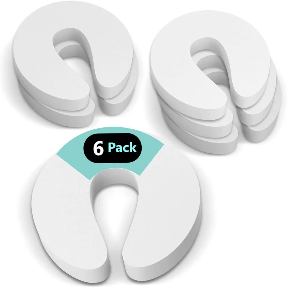 6 Piece Set of Soft Foam Door Stopper Anti-pinch Door Stopper Anti-pinch Guard Protector Child Safety Door Stopper Soft Foam Pad - Daisan Mart