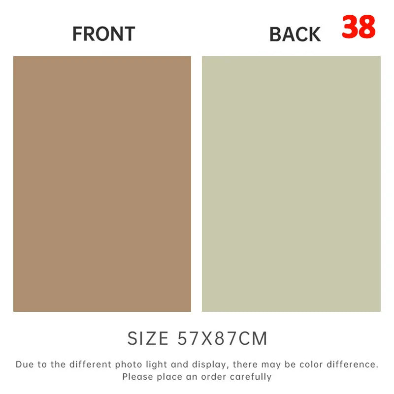 Photography Backdrops Wallpaper 57*87cm 2sides Solid Color Photo Background Props for Photo Studio Newborn Product Photographic - Daisan Mart