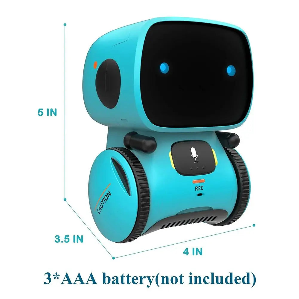 Toy Robot Intelligent Robots Russian & English & Spanish Version Voice & Touch control Toys Interactive Educational RC Robot - Daisan Mart
