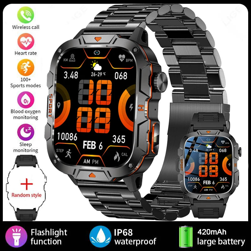 2025 Men's Watch - Waterproof LED Sports