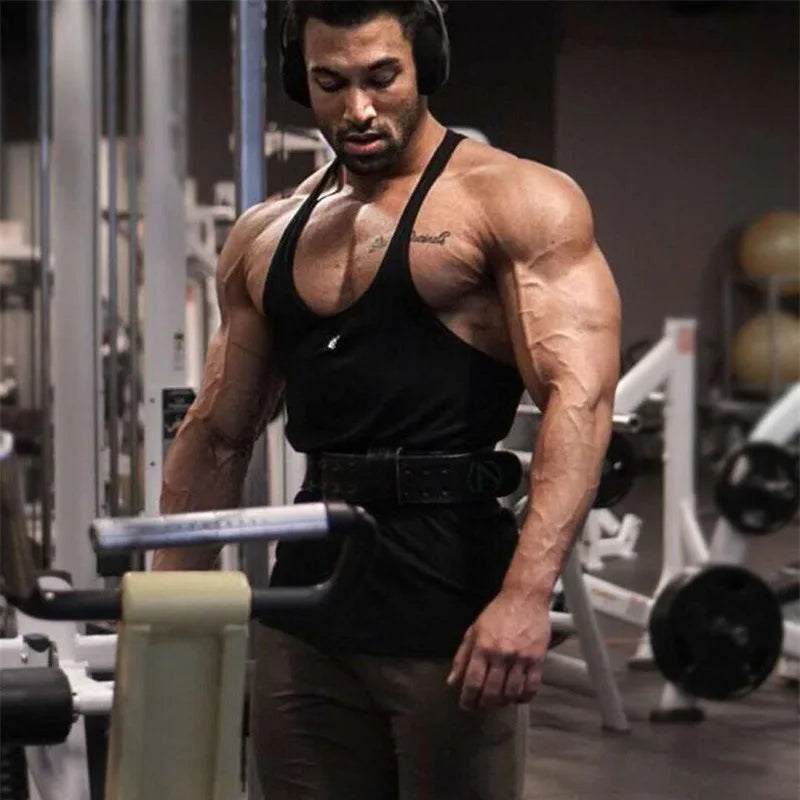 Men's Summer Quick Dry Sleeveless Sports T-Shirt