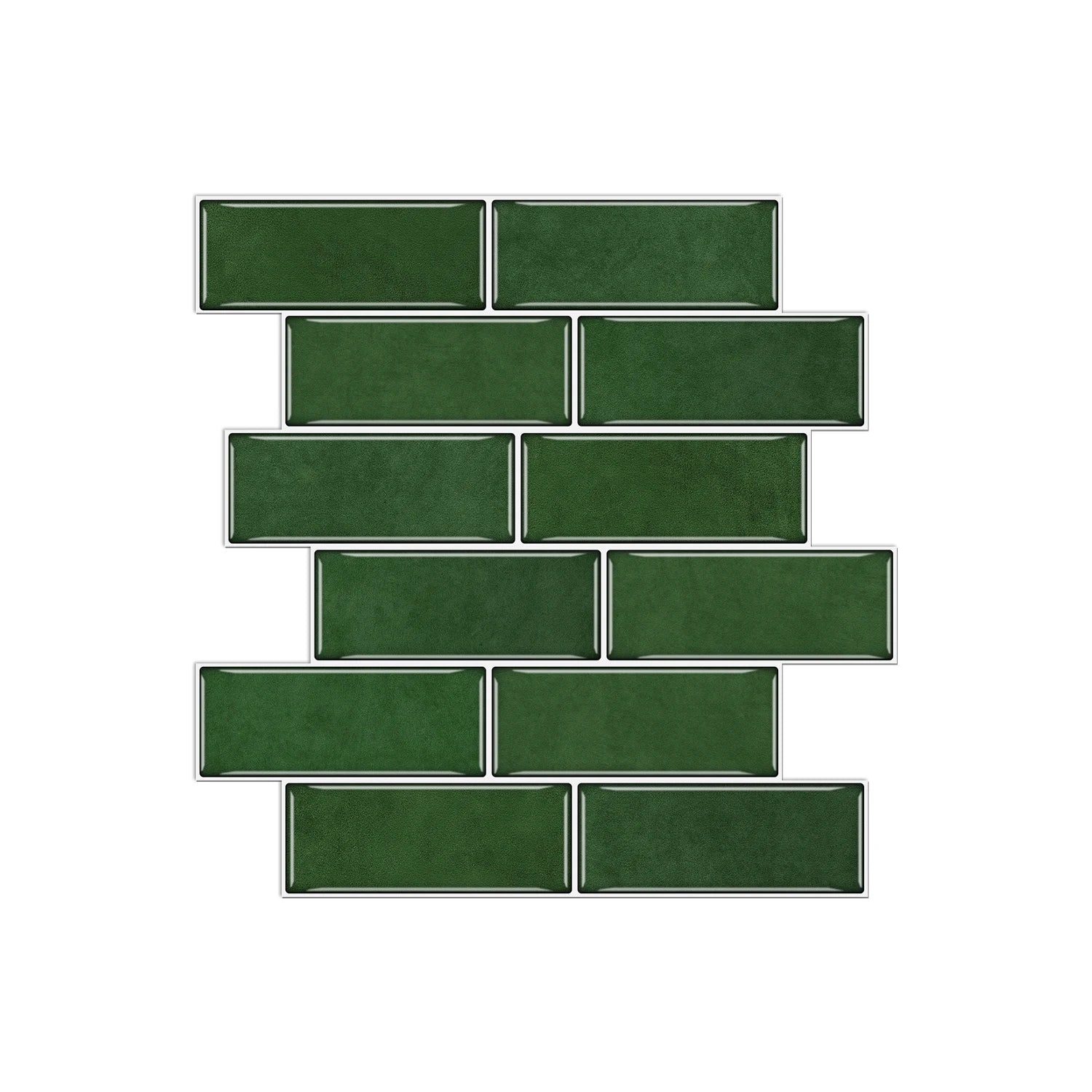 1/6/12PCS Fresh and Simple Marble Tile Stickers Waterproof Self Adhesive Kitchen Living Room Wall Stickers Home Renovation Decor