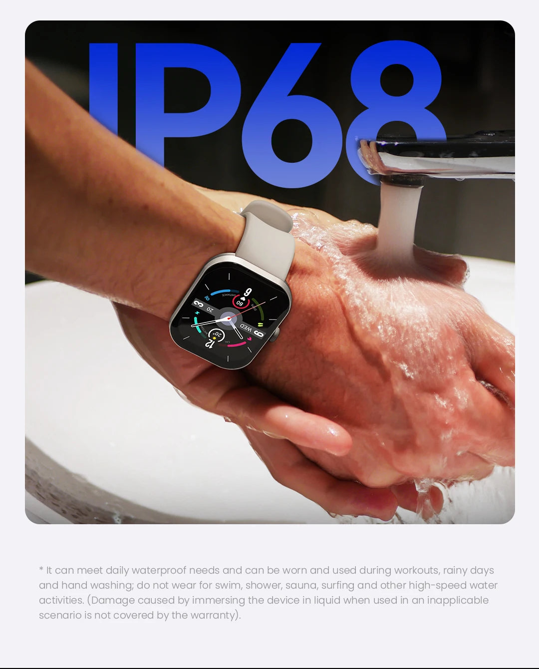 ### Đồng Hồ Thông Minh HAYLOU S6 - Gọi, Chống Nước, Thể Thao