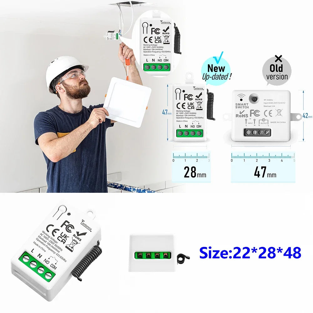 Smart Switch 433MHz Remote Control