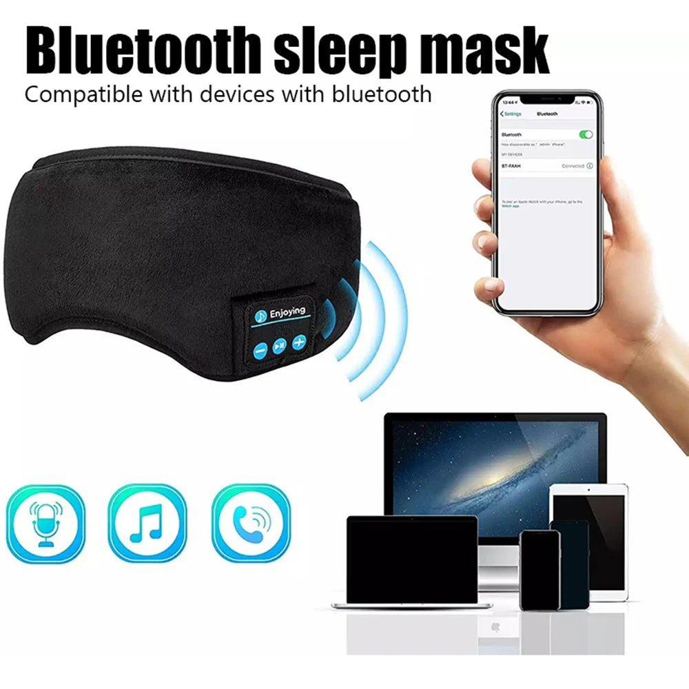 Multifunctional Bluetooth Headphone Headband Sports Sleep