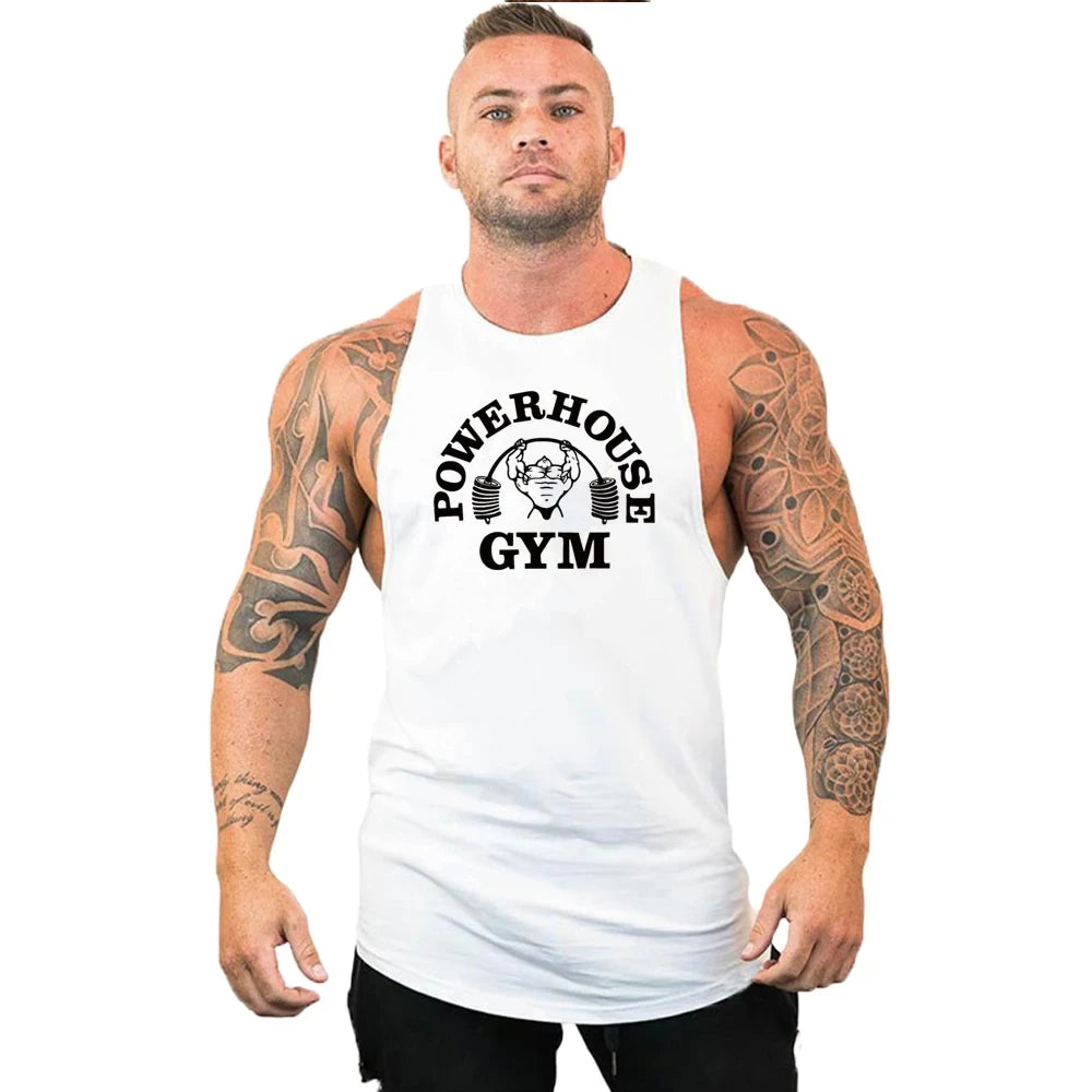 Men's Gym Shirt - Muscle Bodybuilding Tanktop