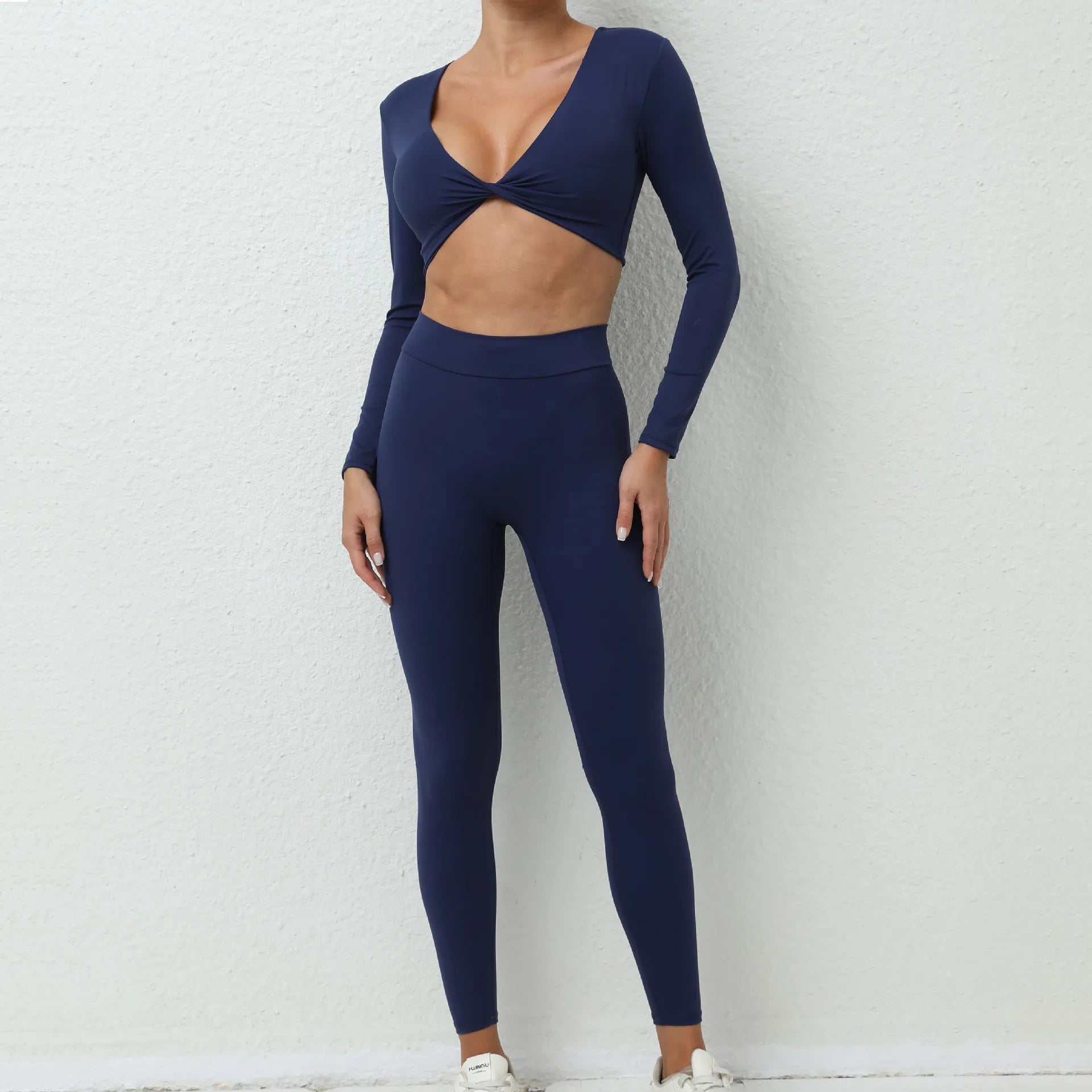 Set Áo Tay Dài & Quần Tập Gym Nữ - Thể Thao & Yoga - Daisan Mart