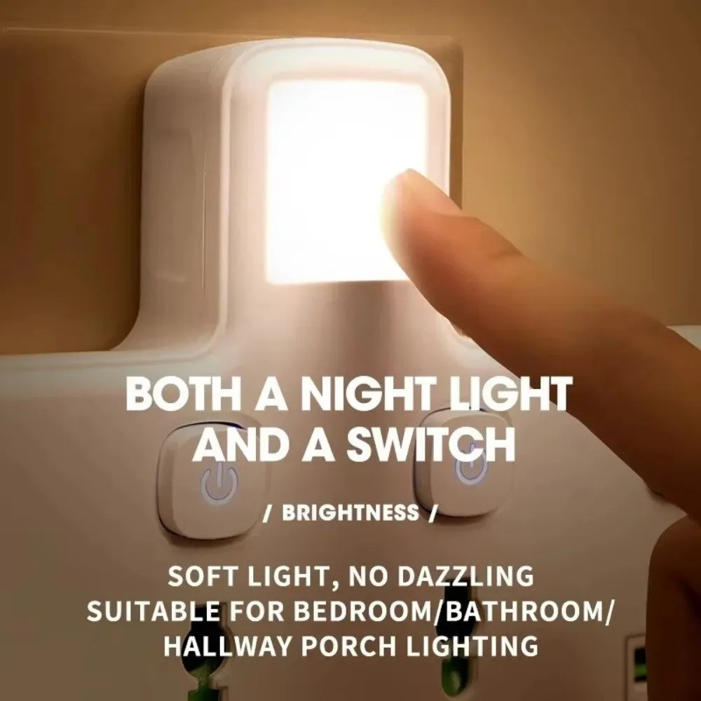 Ổ Điện Đa Năng Cắm USB Công Tắc Riêng US/EU/UK