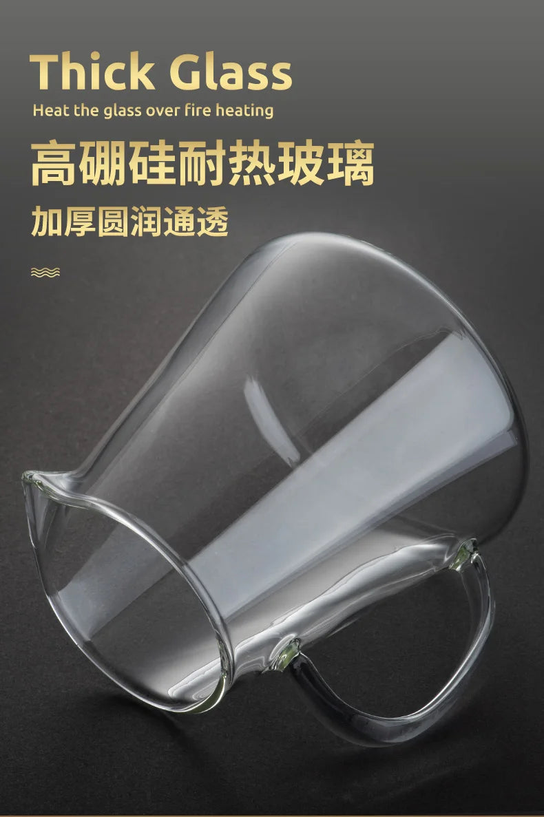 HMLOVE Heat Resistant Glass Teapot With Stainless Steel Tea Strainer Infuser Flower Kettle Kung Fu Teawear Set Puer Oolong Pot