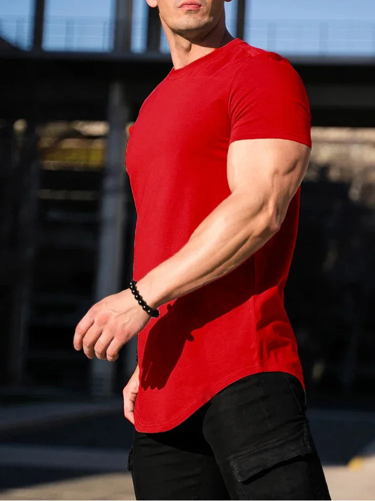 Áo Thun Thể Thao Nam Tập Gym Cotton Cao Cấp Mùa Hè - Daisan Mart