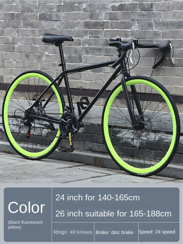 Xe Đạp Đua Grylls Siêu Nhẹ Thắng Đĩa 24/26 Inch - Daisan Mart