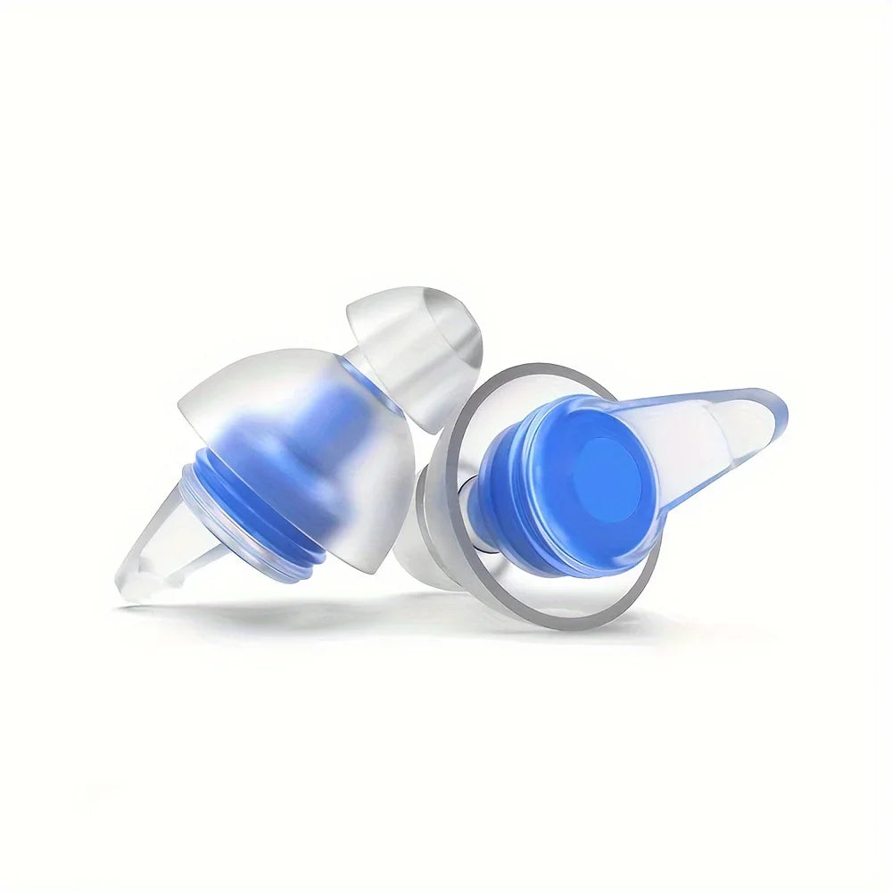 High Fidelity Concert Ear Plugs for Music- Reusable Musicians Earplugs for Noise Cancelling, Concert Festivals, Drummers, DJS