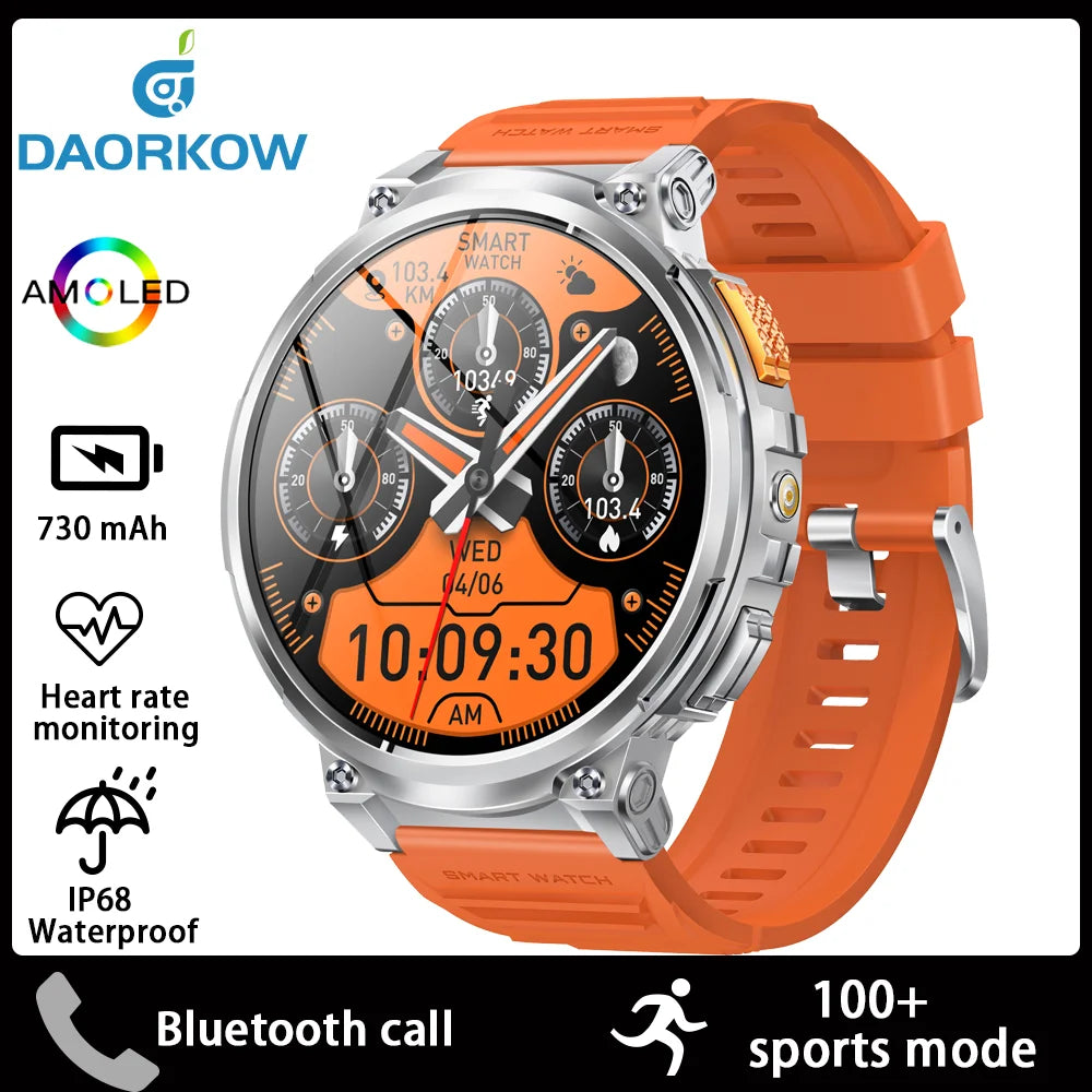 Smart Watch 2025 - Large Battery, IP68 Waterproof