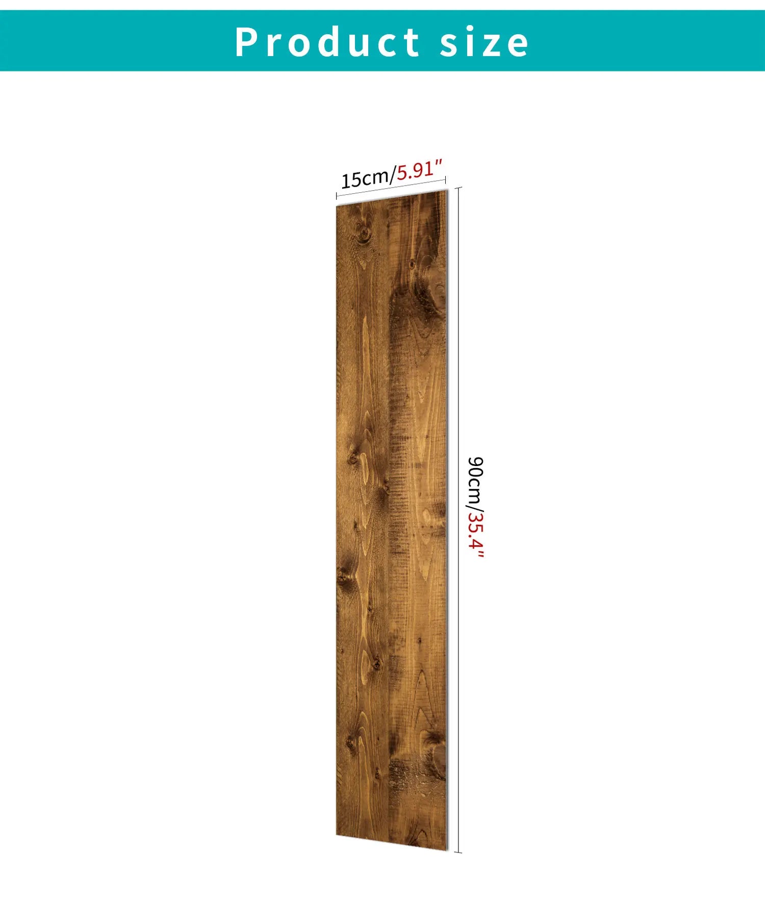 1/5/10/15 Pcs Peel And Stick Floor Tiles, Self-Adhesive Wall Tilse, Waterproof Wall Stickers, Flooring, 6 Inch X 36 Inch