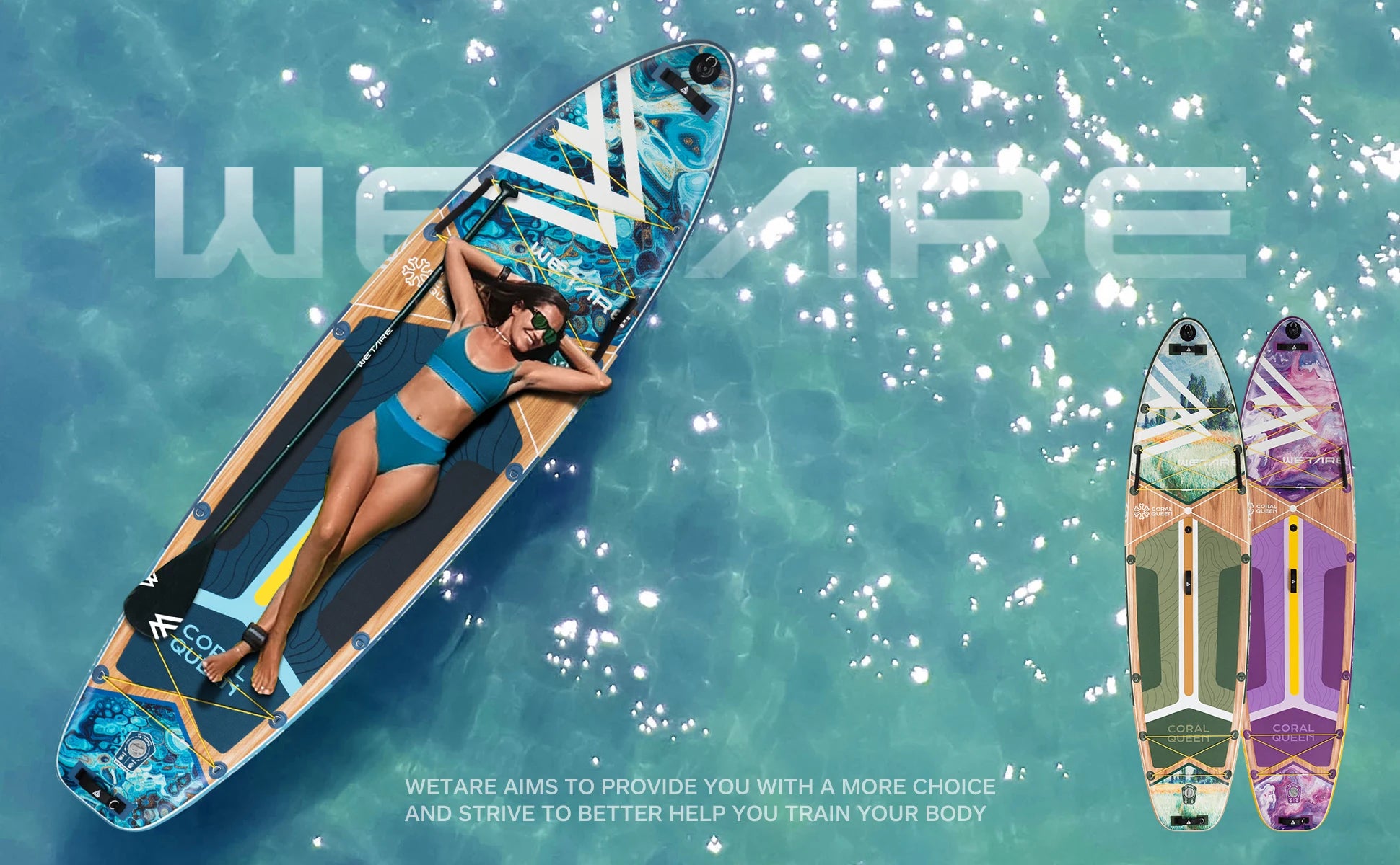 Ván Chèo Bơm Hơi WETARE 11'6'' Chống Nước Đa Năng