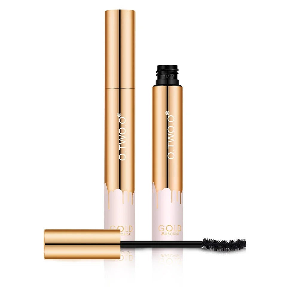 3D Long Black Mascara - Long Lasting Luxurious Gold Color