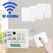 433MHz Smart Switch Remote Control 1/2/3 Buttons