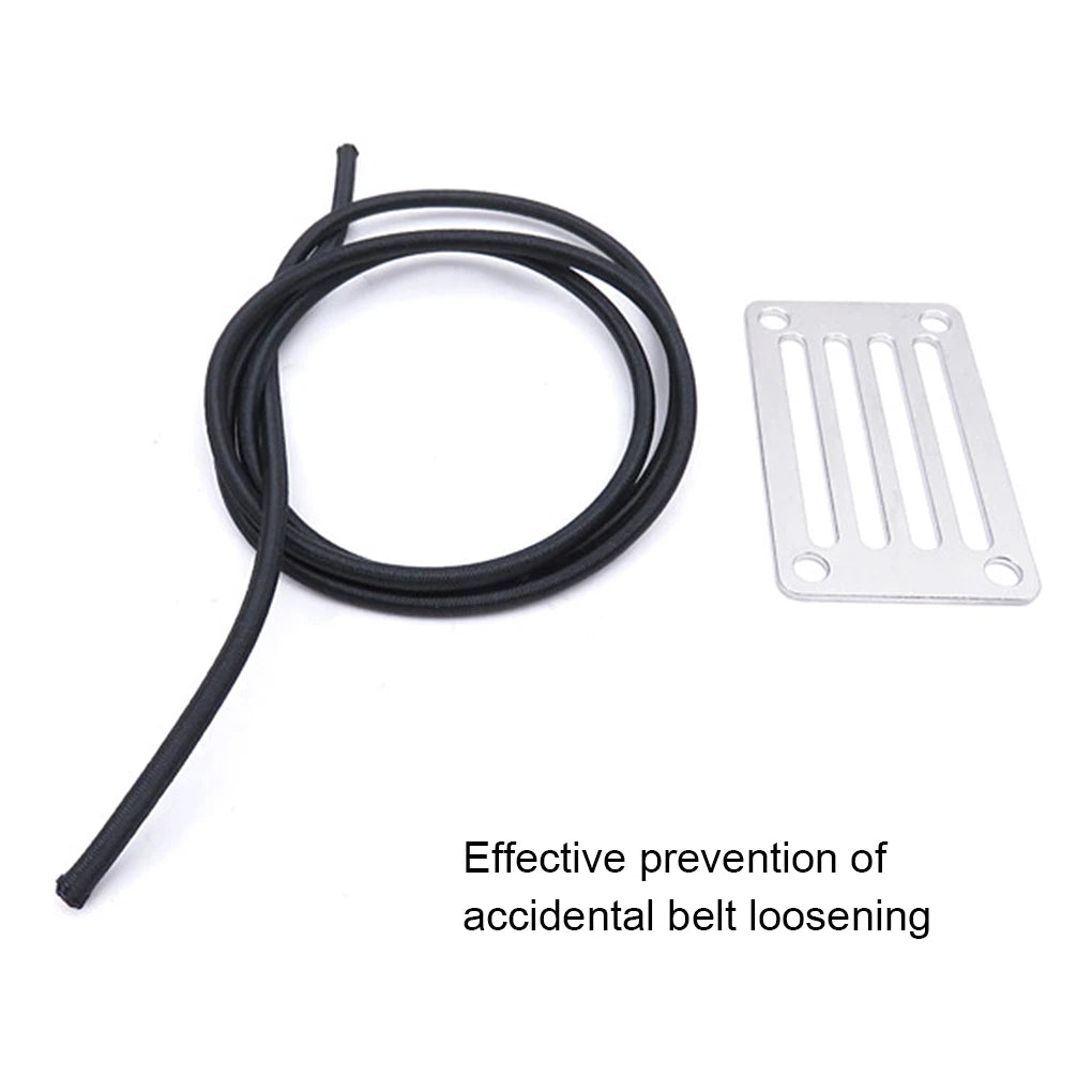 Weight Belt Slid Keeper Stainless Steel Sidemount Webbing Harness