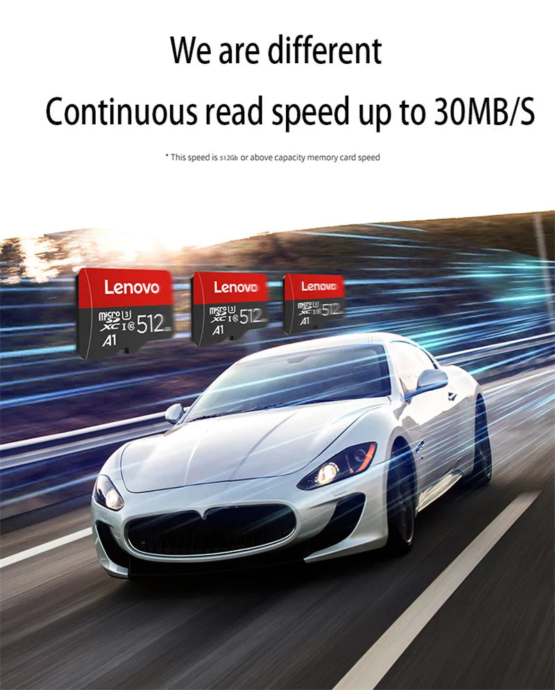 Genuine Lenovo memory card 1TB/512GB/256GB/128GB/64GB