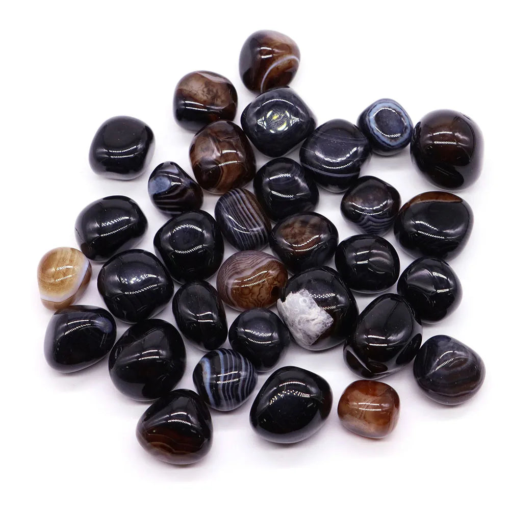 Natural Moss Agate Polished for Home Decoration