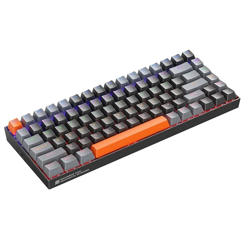 Machenike K500A 75% TKL 6-color mechanical keyboard for gamers