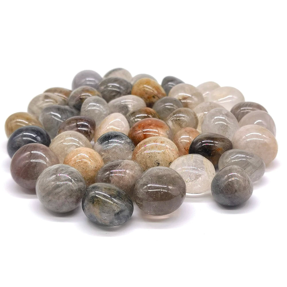 Natural Moss Agate Polished for Home Decoration
