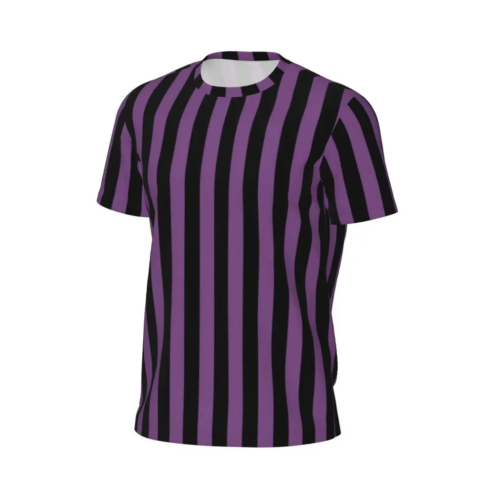 Stylish Mondrian Striped Men's Gym T-Shirt