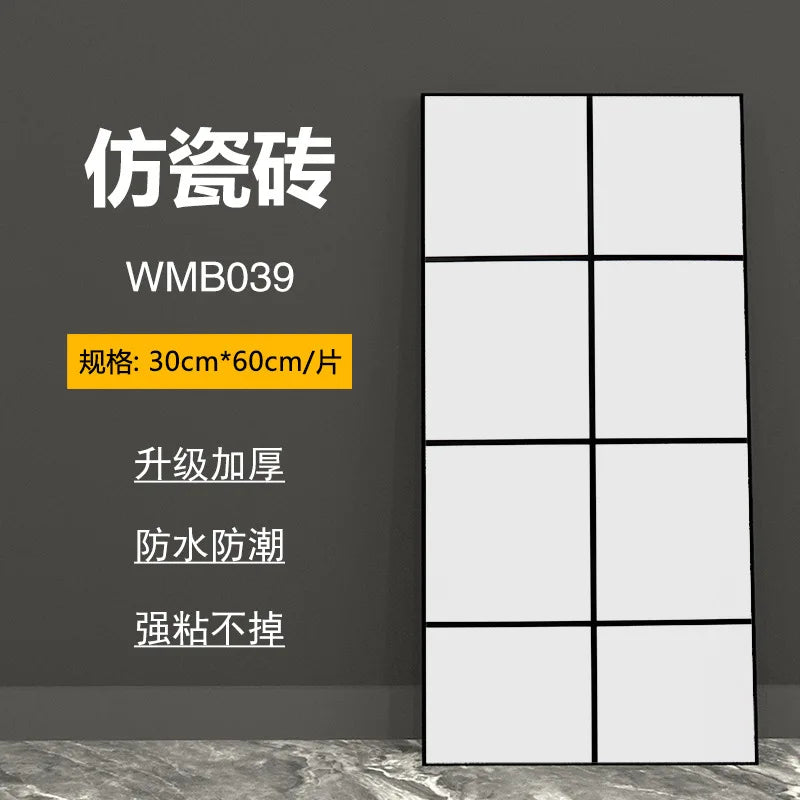 bathroom living room bedroom waterproof marbre self adhesive Imitation tegel wall stickers kitchen cabinets oil proof sticker