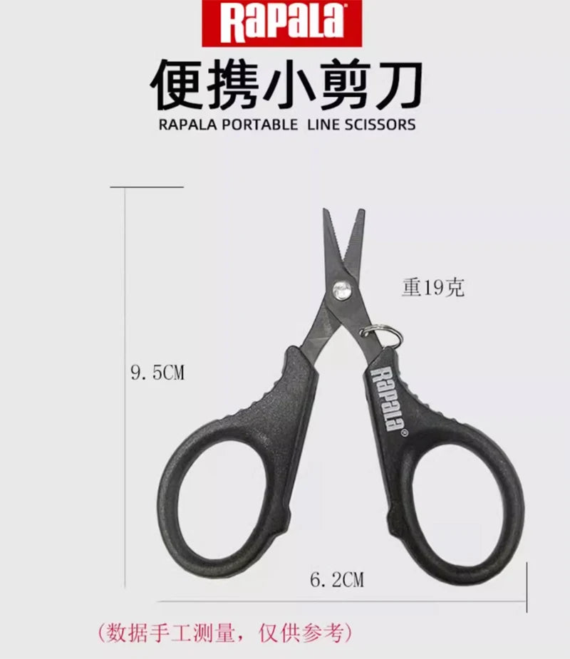 Rapala Lebole Multi-Purpose Scissors PE Fishing Retractable Scissors