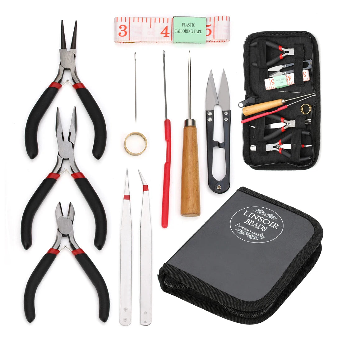 Convenient 6-Piece Multi-Purpose Jewelry Making Tool Set