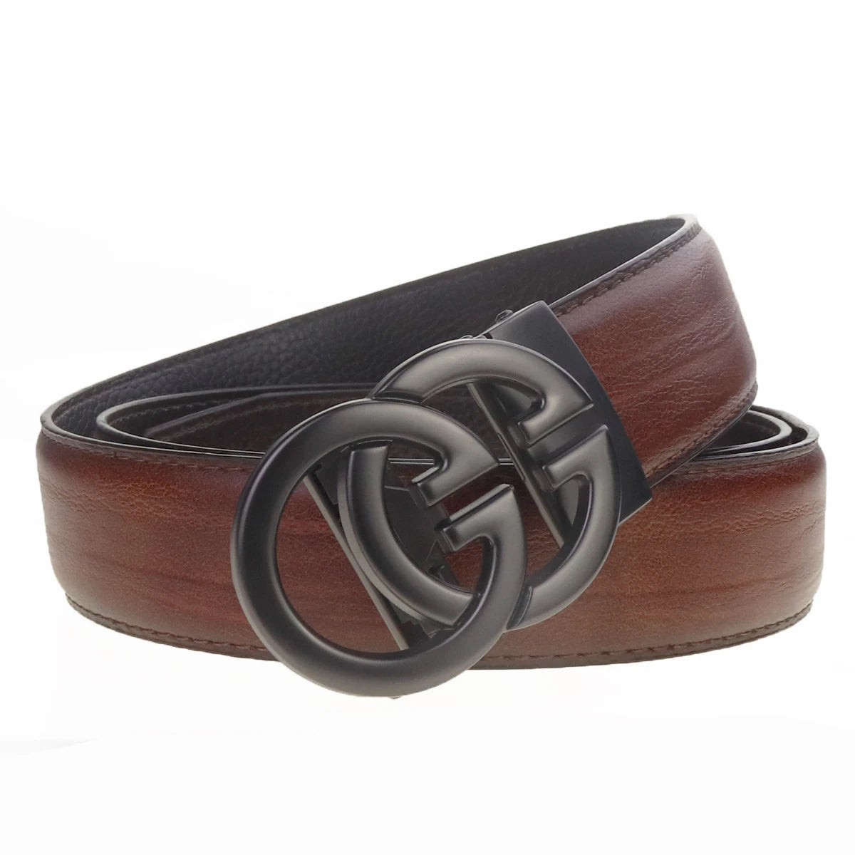 Thắt Lưng Da Cao Cấp GG Cho Nam Nữ, Sang Trọng, Đẳng Cấp