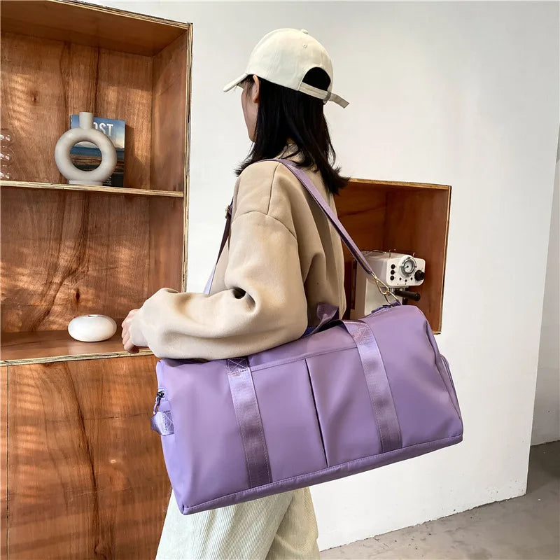 Multi-function Waterproof Gym Bag with Compartments for Men and Women