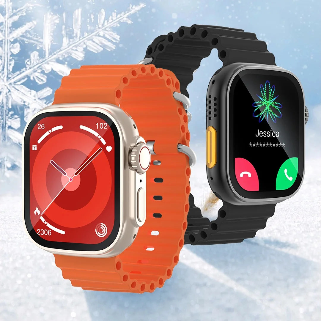 Đồng hồ thông minh 2.01 đo nhịp tim, huyết áp, tập luyện