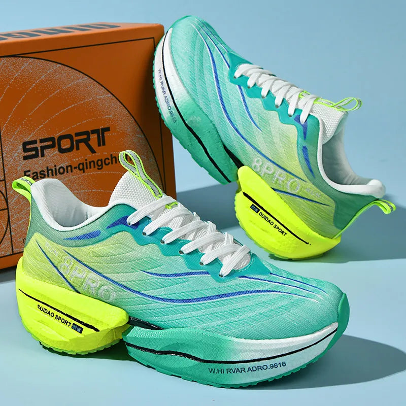 Giày Chạy Bộ Marathon 2025 Đệm Khí Siêu Nhẹ Nam Nữ