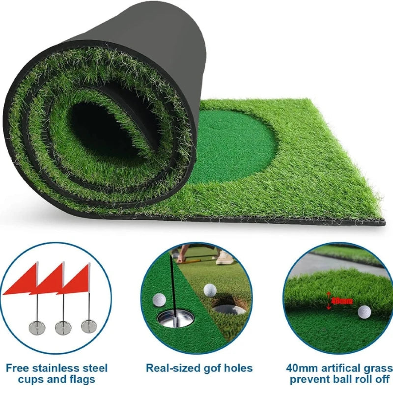 High Quality Indoor Outdoor Multi-Function Golf Practice Mat