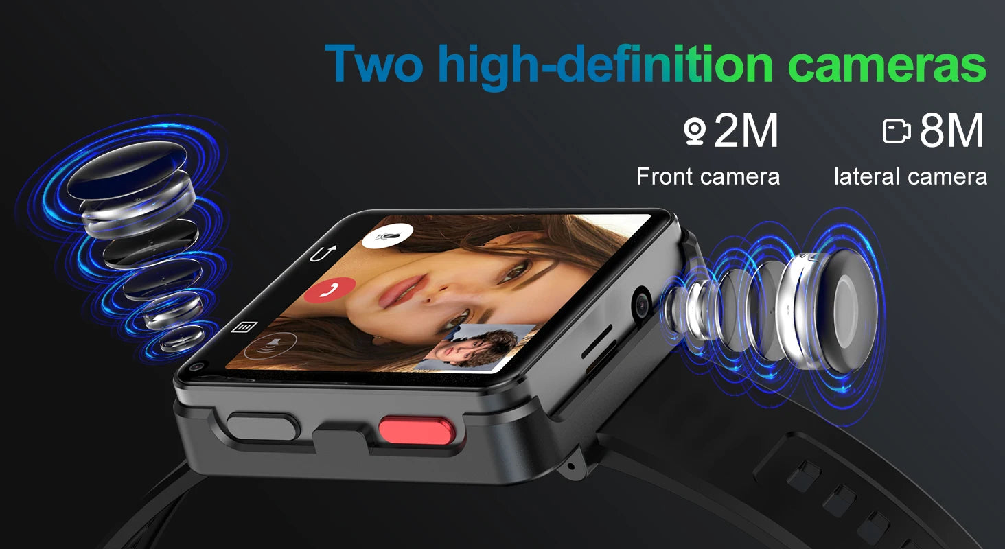 Đồng Hồ Thông Minh 4G Màn Hình Lớn 2.64 Android 11