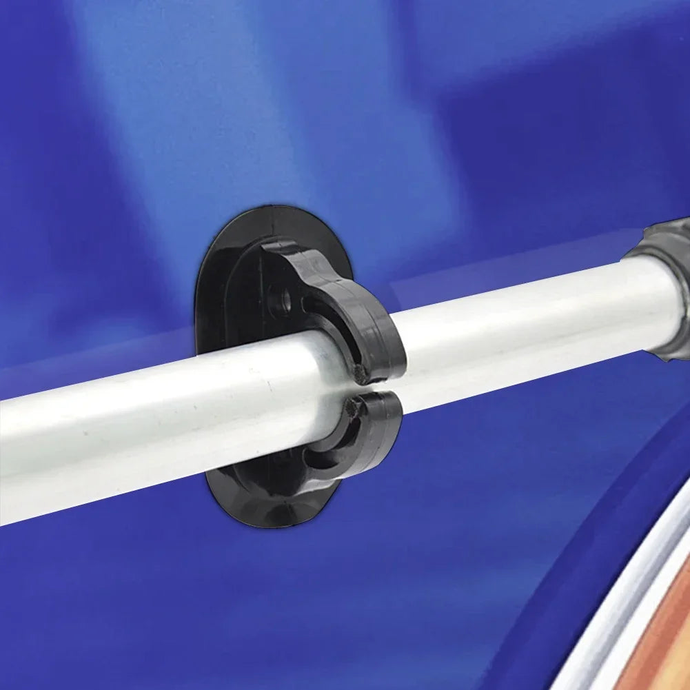 4/2 Pcs Kayak Paddle Clips Plastic Inflatable Boat Paddle Holder Paddle Storage Holder for Kayak Canoe Rowing Boat Accessories