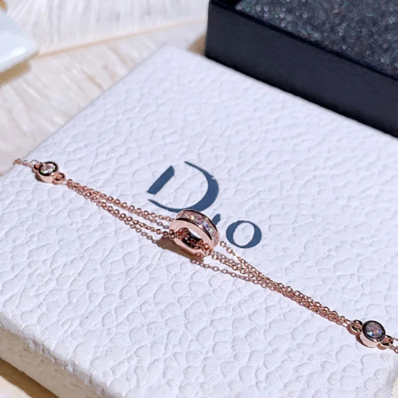 IFYOUOO Women's Bracelet Sparkling Luxury Diamond