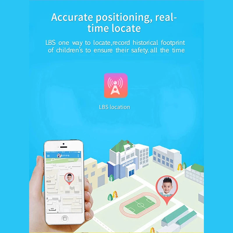 Đồng Hồ Thông Minh Trẻ Em - Định Vị, Chụp Ảnh, Giải Trí