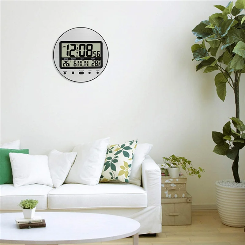 Đồng Hồ Kỹ Thuật Số Để Bàn/Treo Tường Tự Động