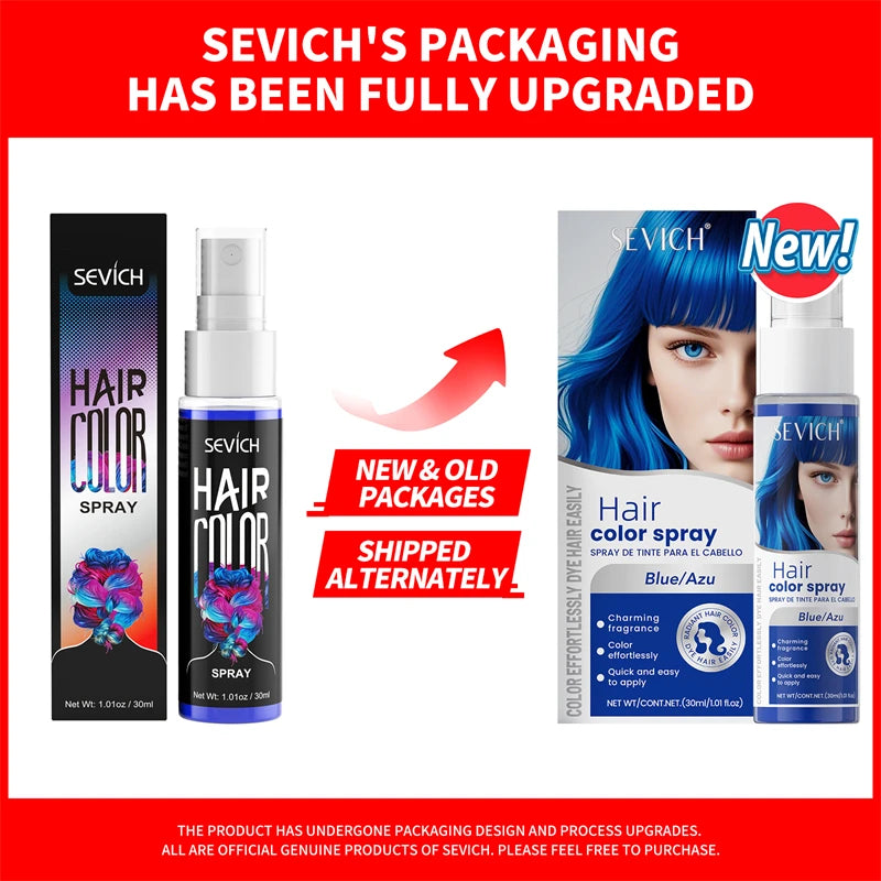 Hair Dye Spray 30ml - Fashionable Temporary Color