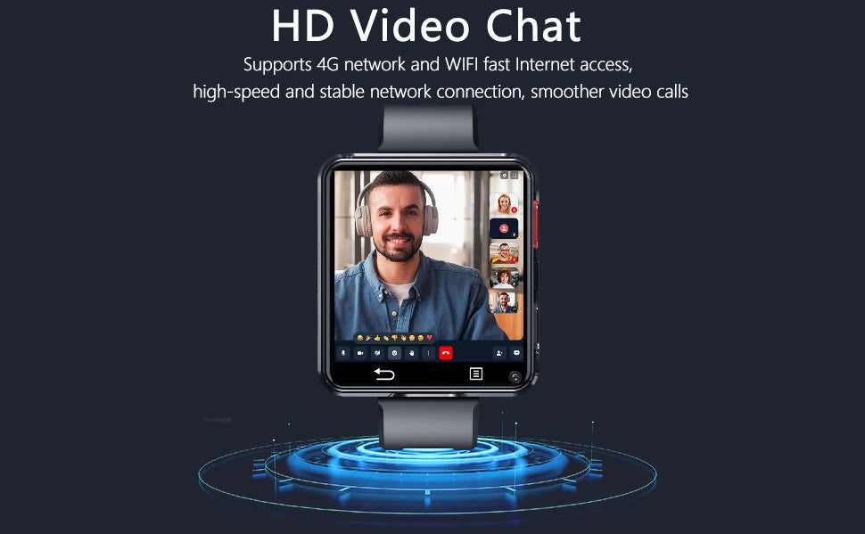 Đồng Hồ Thông Minh S998 4G Chống Nước Cho Nam Nữ 2024