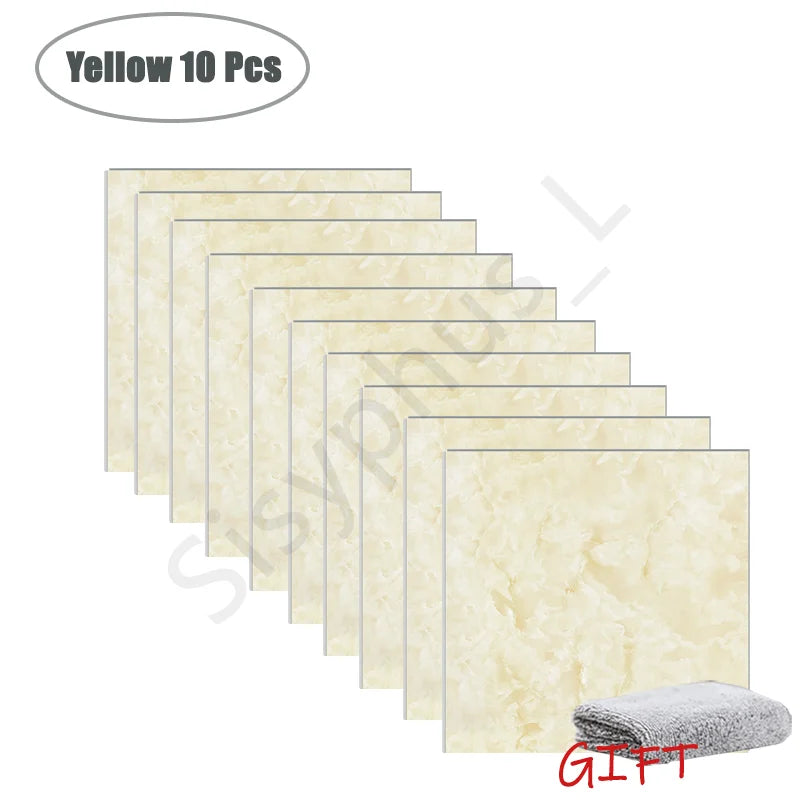 Miếng Dán Tường Vân Đá PVC Chống Nước 10-50 Miếng - Daisan Mart
