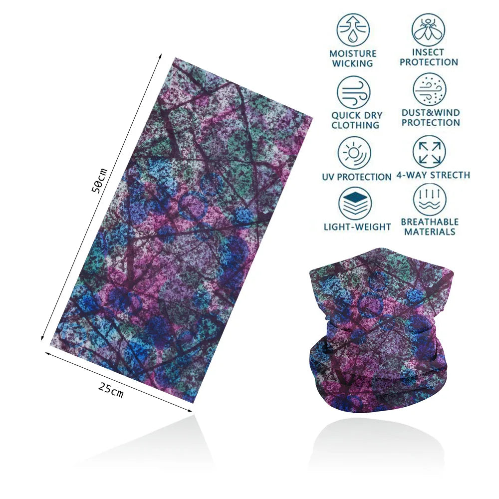 Khăn Đa Sắc Tiện Ích Cho Thể Thao & Dã Ngoại