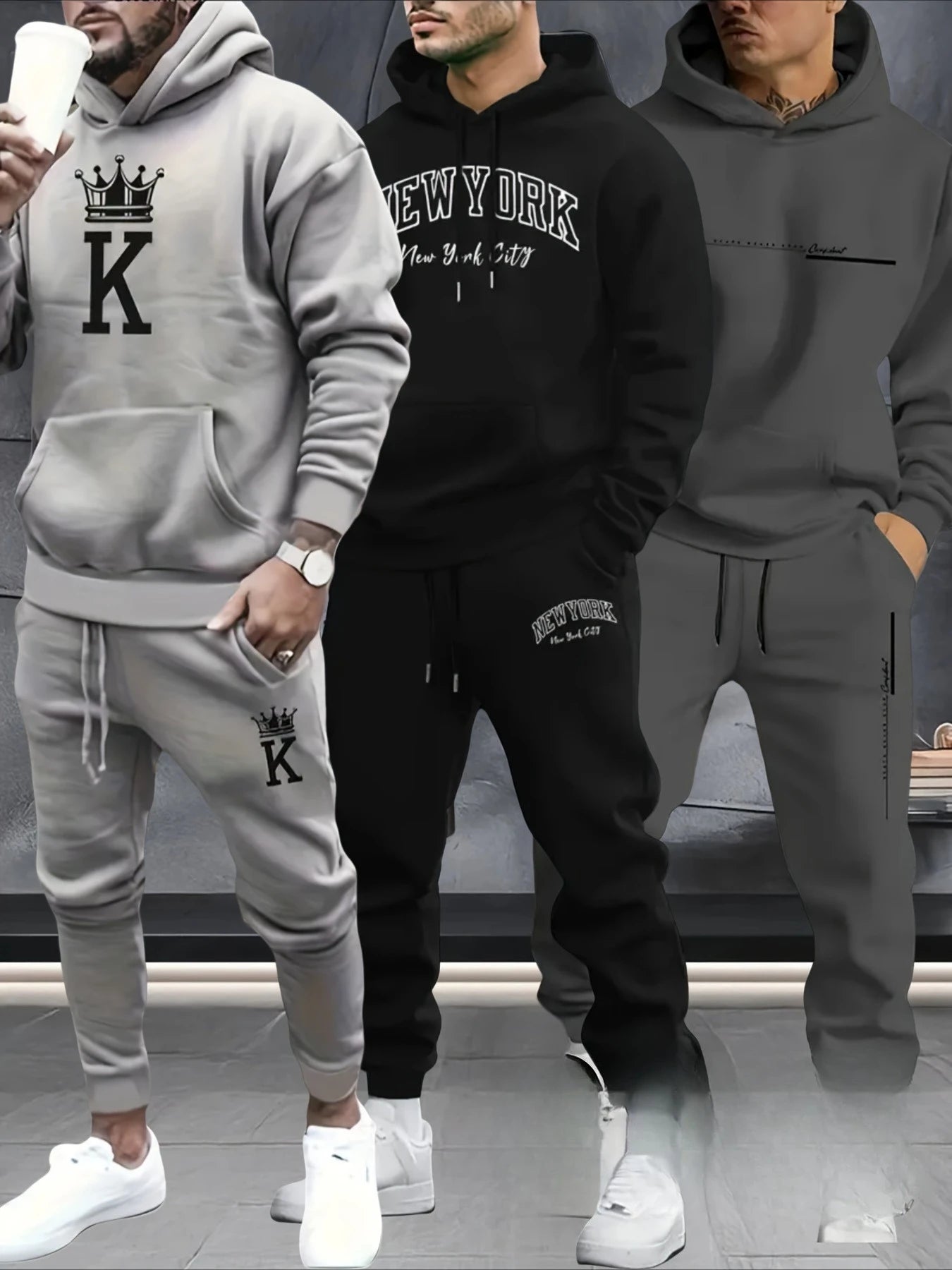 Men's Urban Street Dynamic Sportswear Printed Letters