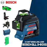 Máy Cân Mực Laser 12 Tia Xanh BOSCH GLL3-60XG 360° - Daisan Mart