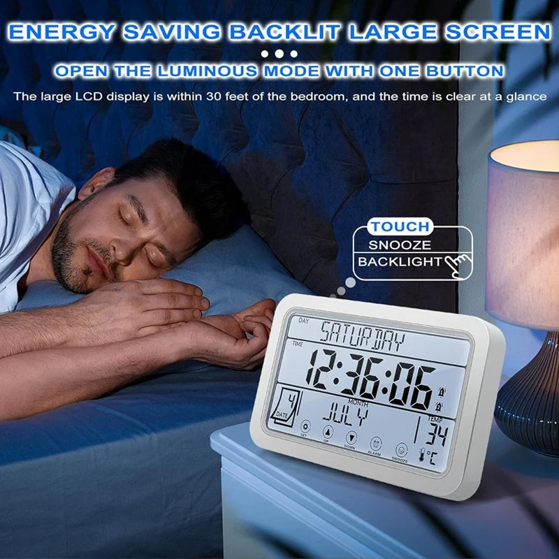 Đồng Hồ Treo Tường Số 8 Inch Đa Năng Văn Phòng Nhà